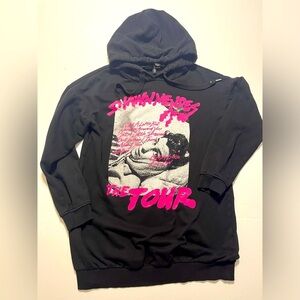 Shawn Mendes Men’s The Tour Concert Hoodie Sweatshirt Black • XS